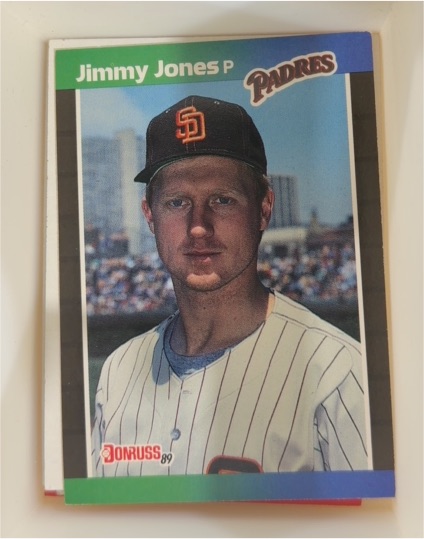 1989 Donruss #247 Jimmy Jones — front