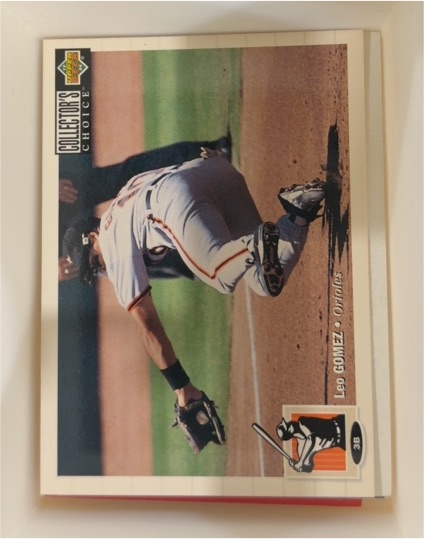 1994 Upper Deck Collector's Choice #615 Leo Gomez — front