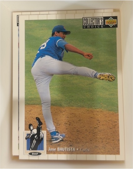 1994 Upper Deck Collector's Choice #589 Jose Bautista — front