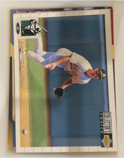 1994 Collector's Choice #225 Craig Paquette — front