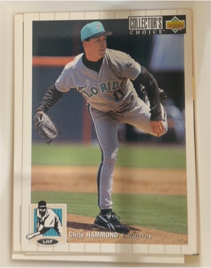 1994 Upper Deck Collector's Choice Chris Hammond #? — front