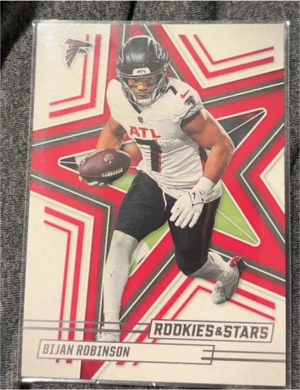 2025 Panini Rookies & Stars #90 Bijan Robinson — front
