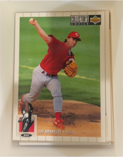 1994 Upper Deck Collector's Choice #607 Jeff Brantley — front