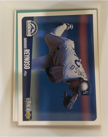 1996 Upper Deck Collector's Choice #536 Armando Reynoso — front