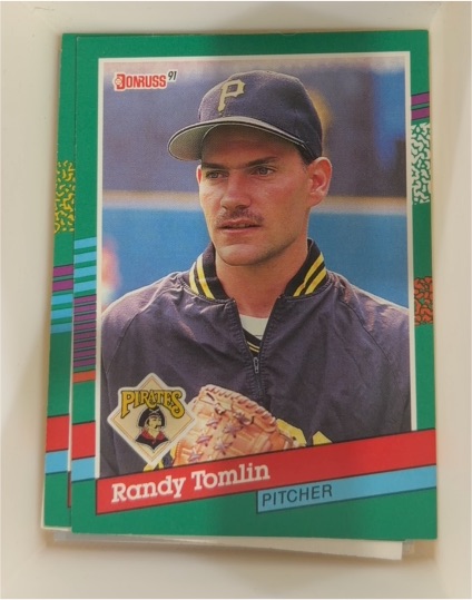 1991 Donruss #725 Randy Tomlin — front