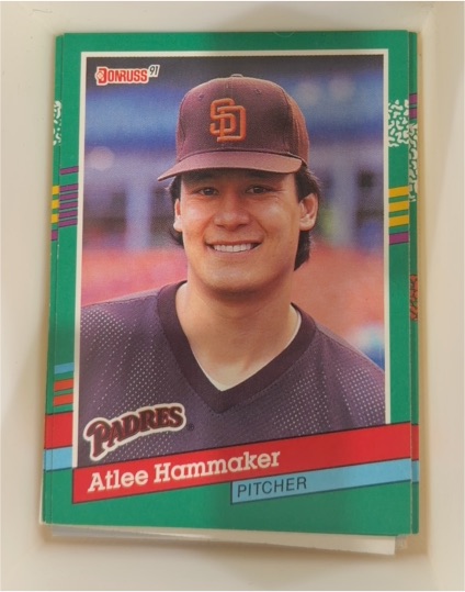 1991 Donruss #707 Atlee Hammaker — front