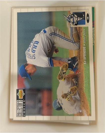 1994 Upper Deck Collector's Choice #423 Ed Sprague — front
