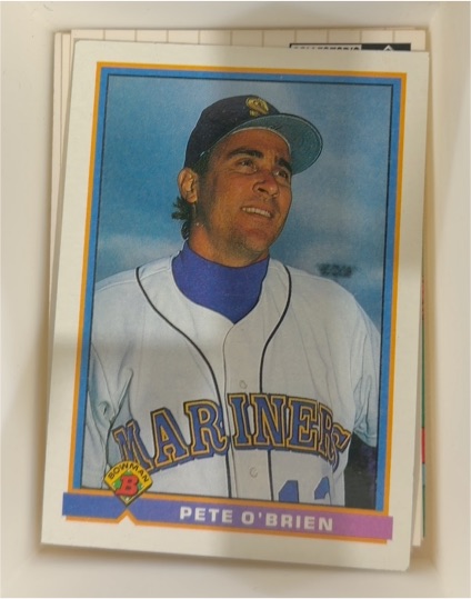 1991 Bowman Pete O'Brien — front