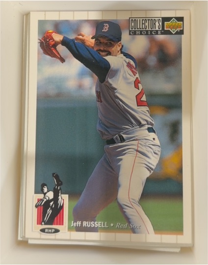 1994 Upper Deck Collector's Choice #583 Jeff Russell — front