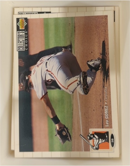 1994 Collector's Choice #615 Leo Gomez — front