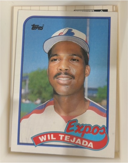 1989 Topps #747 Wil Tejada — front