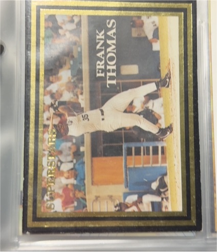 1992 Superstars #5 Frank Thomas — front