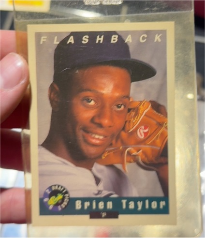 1992 Classic Draft Picks #BC18 Brien Taylor — front