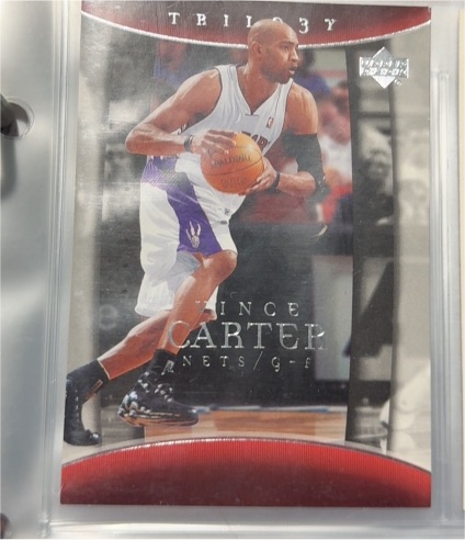 2004-05 Upper Deck Trilogy #60 Vince Carter — front