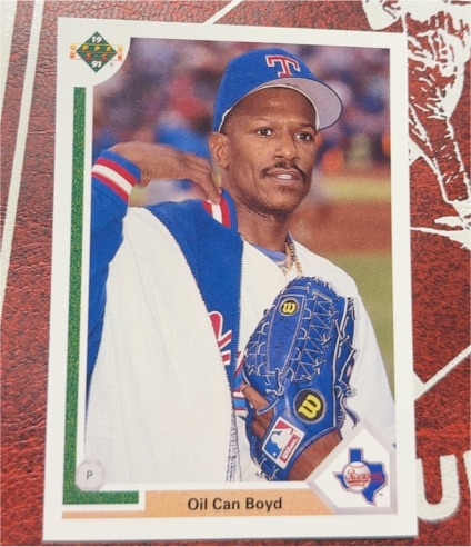 1991 Upper Deck Final Edition #51F Oil Can Boyd — front