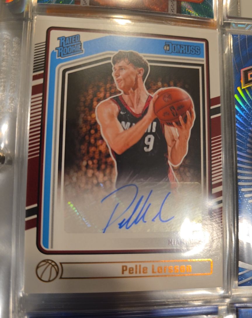 2024-25 Panini Donruss #292 Pelle Larsson — front