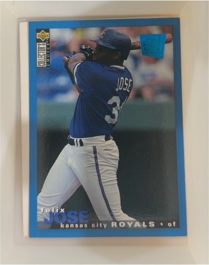 1995 Upper Deck Collector's Choice SE #212 Felix Jose — front