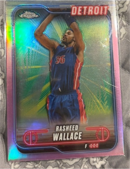 2024-25 Topps Chrome #23 Rasheed Wallace — front