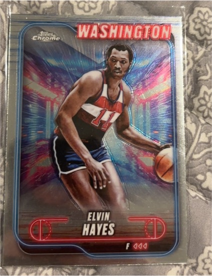2024-25 Topps Chrome #85 Elvin Hayes — front