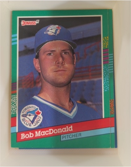 1991 Donruss #636 Bob MacDonald — front