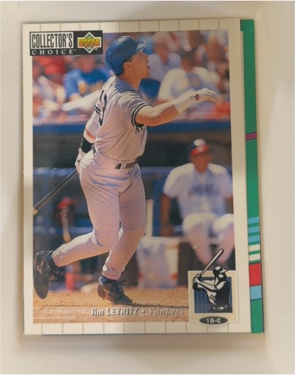 1994 Upper Deck Collector's Choice #453 Jim Leyritz — front