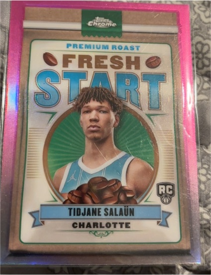 2024-25 Topps Chrome #FS-5 Tidjane Salaün Fresh Start — front