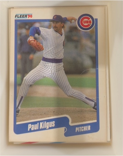1990 Fleer #34 Paul Kilgus — front