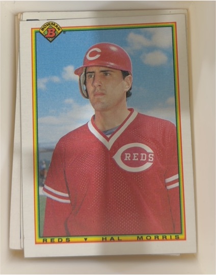 1990 Bowman #57 Hal Morris — front