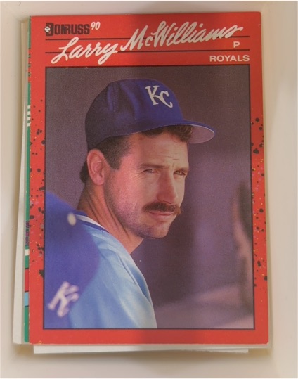 1990 Donruss #709 Larry McWilliams — front