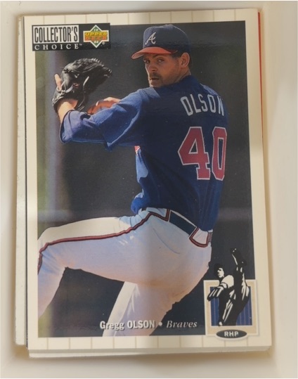 1994 Collector's Choice #368 Gregg Olson — front