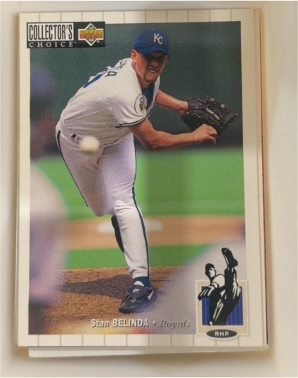 1994 Collector's Choice #377 Stan Belinda — front