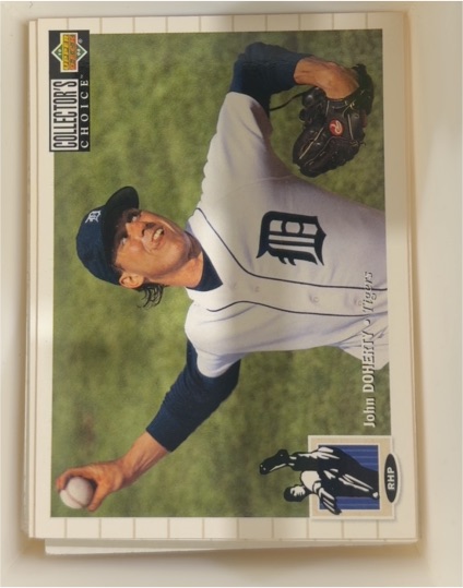 1994 Upper Deck Collector's Choice #442 John Doherty — front