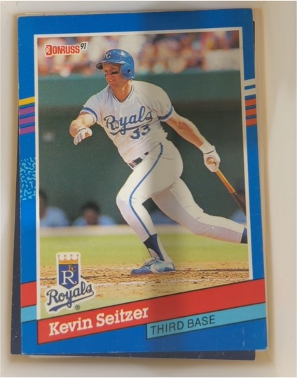1991 Donruss #73 Kevin Seitzer — front