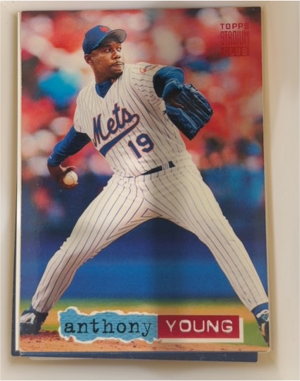 1994 Topps Stadium Club #28 Anthony Young — front