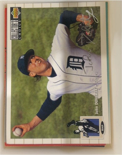 1994 Upper Deck Collector's Choice #442 John Doherty — front