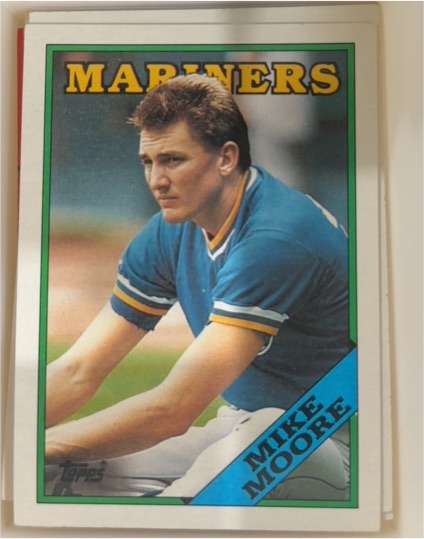1988 Topps #432 Mike Moore — front