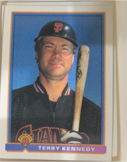 1991 Bowman #631 Terry Kennedy — front
