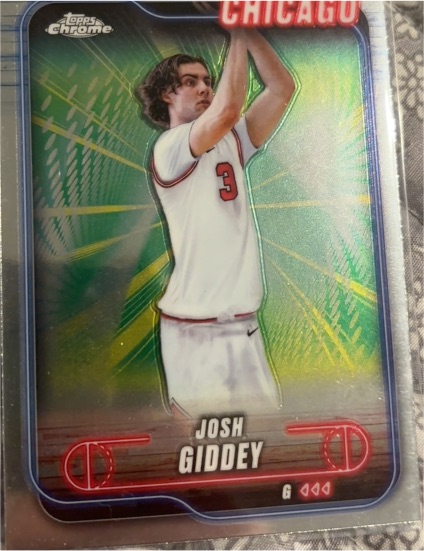 2024-25 Topps Chrome #76 Josh Giddey — front