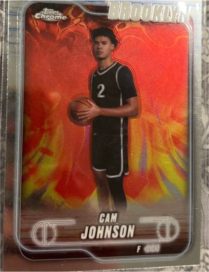 2024-25 Topps Chrome #159 Cam Johnson — front