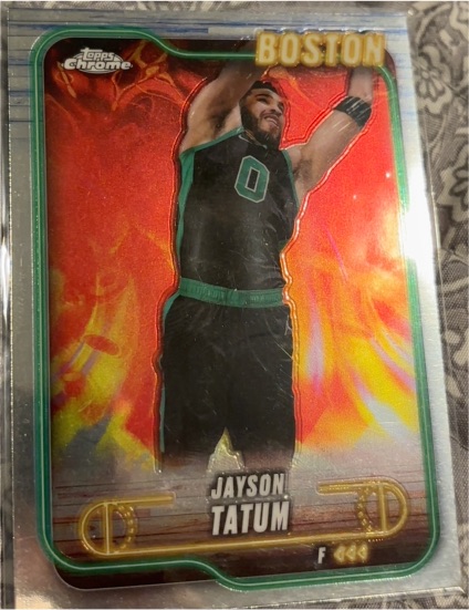2024-25 Topps Chrome #51 Jayson Tatum — front