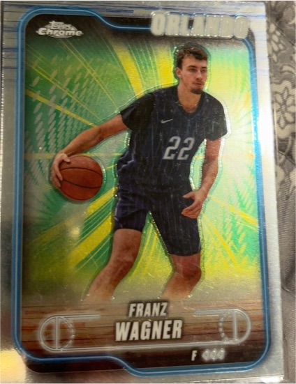 2024-25 Topps Chrome #93 Franz Wagner — front