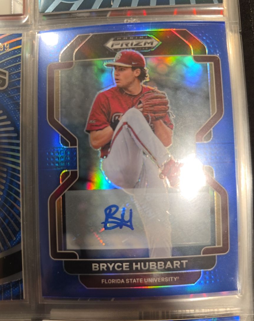 2022 Panini Prizm Draft Picks #94 Bryce Hubbart — front