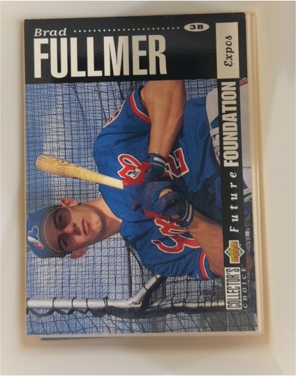 1994 Upper Deck Collector's Choice #643 Brad Fullmer — front