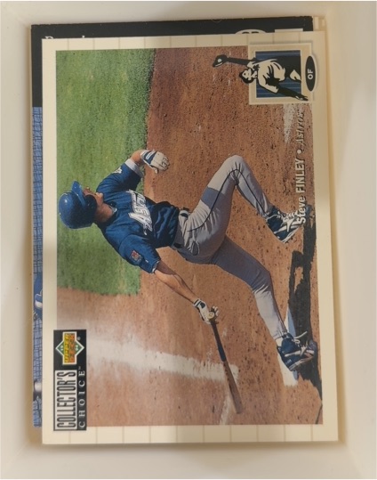 1994 Upper Deck Collector's Choice #523 Steve Finley — front
