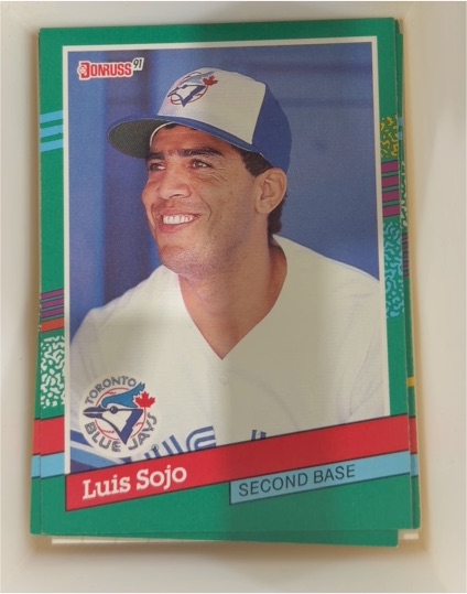 1991 Donruss #579 Luis Sojo — front