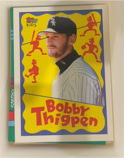 1992 Topps Kids #101 Bobby Thigpen — front