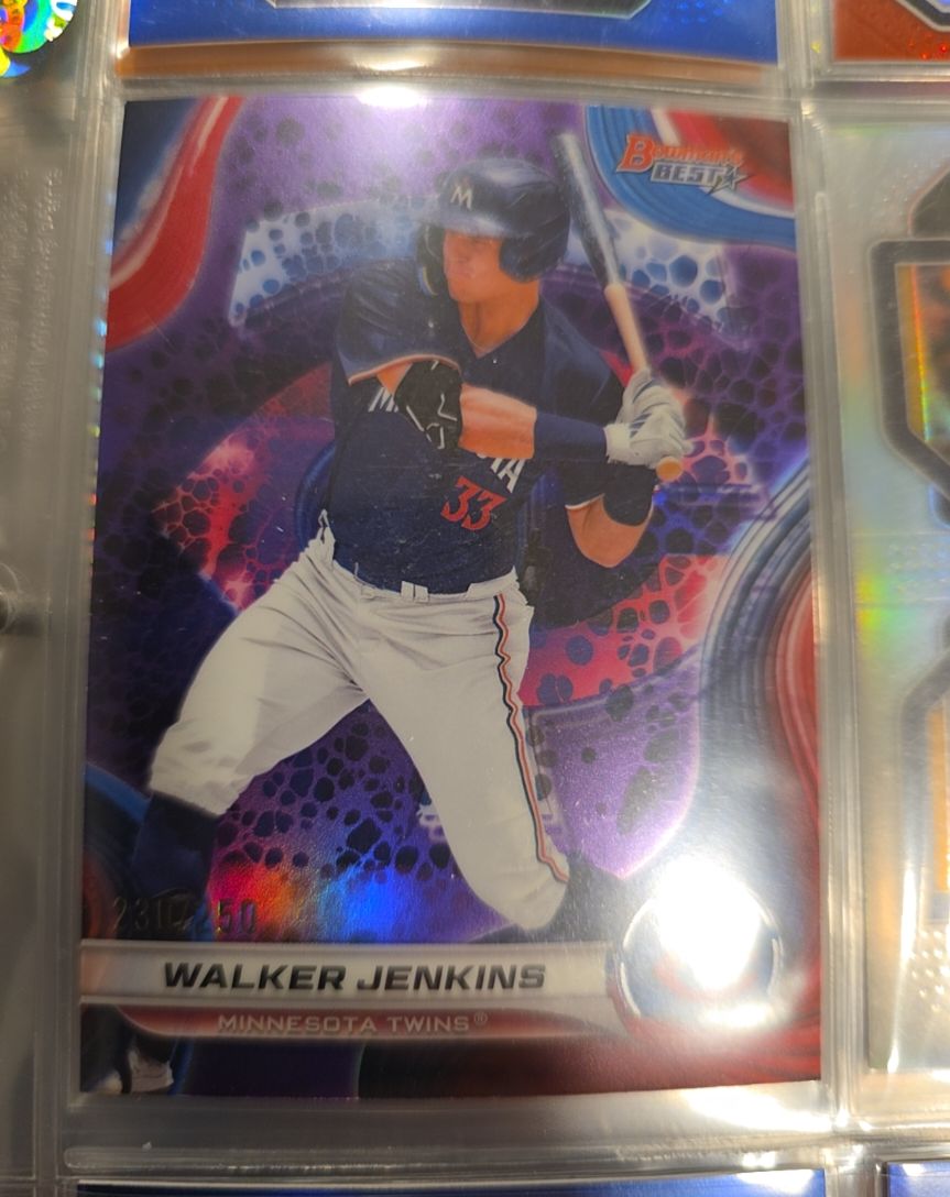 2024 Bowman's Best Top Prospects #TP-11 Walker Jenkins — front