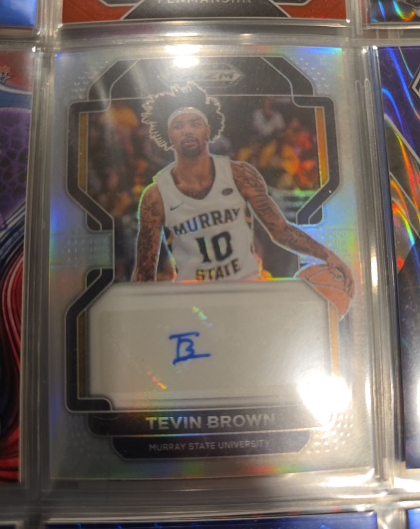 2022 Panini Prizm Draft Picks #DP-TBR Tevin Brown — front