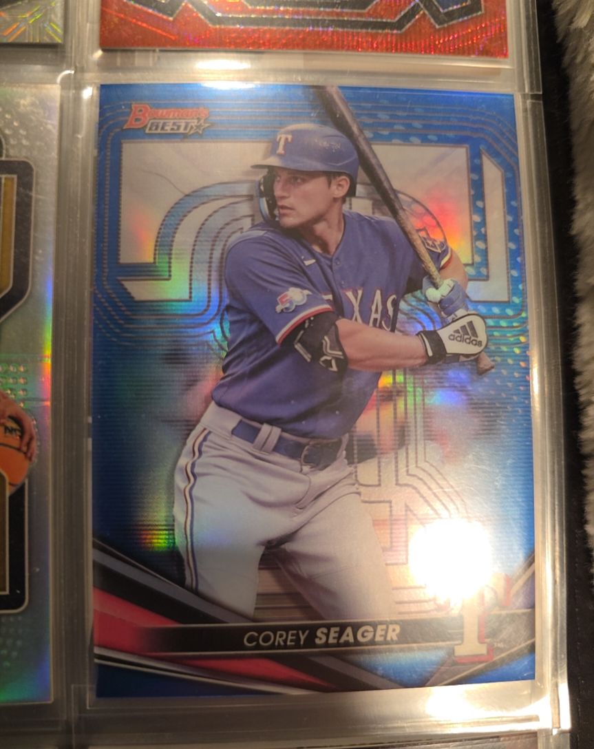 2022 Bowman's Best #53 Corey Seager — front