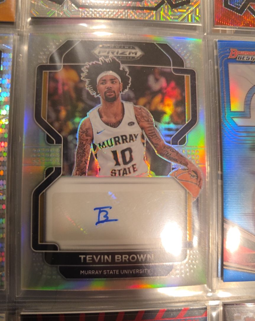 2022 Panini Prizm Draft Picks #DP-TBR Tevin Brown — front